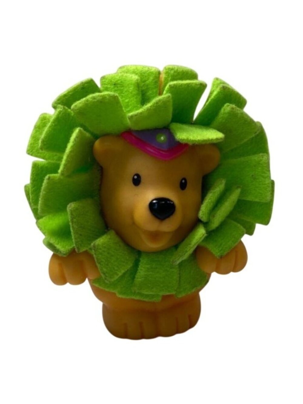 Fisher Price Little People Touch & Feel Lion Green Mane Circus Tent Pretend Play